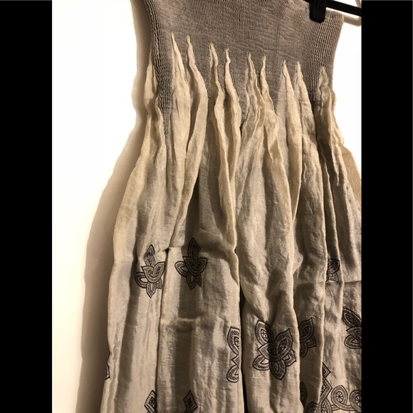 SOLD Anthropology Lapis dress S/L - Picture 5 of 5